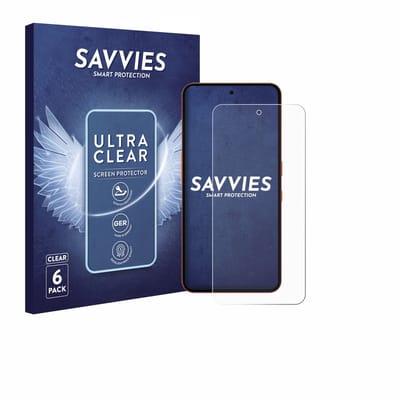 Savvies - Screenprotector voor Nothing CMF Phone 2 Pro - Folie Beschermfolie transparant 6 Stuks