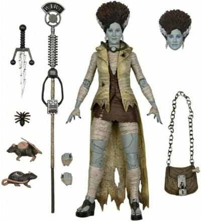 NECA Universal Monsters x Teenage Mutant Ninja Turtles Action Figure April as The Bride 18 cm Action Figuur