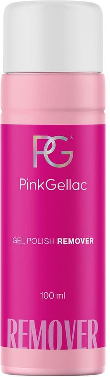 Pink Gellac Gellak Remover 100ml - Gel Nagellak Remover met Aceton - Nagellakremover voor zachte verwijdering