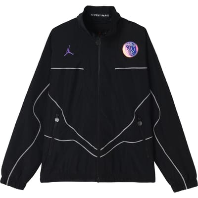 Jordan PSG Jasjes Heren Zwart Opstaande Kraag Matig Overig 2XL black