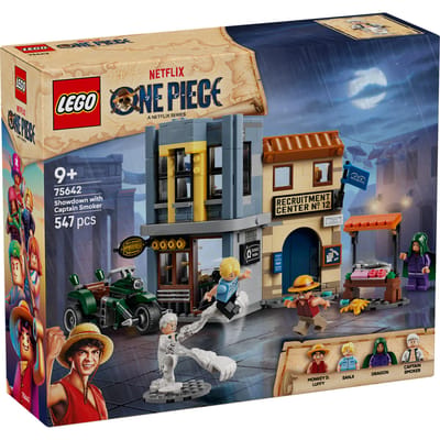 LEGO ONE PIECE Confrontatie met Kapitein Smoker Speelgoed voor Kinderen vanaf 9 Jaar 75642
