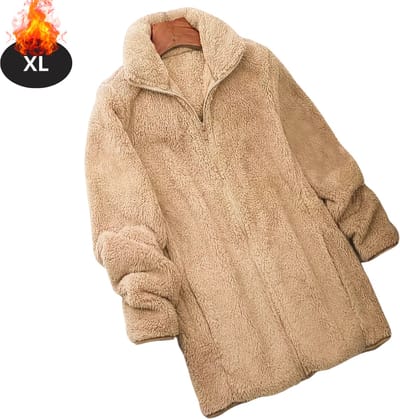 Livano Winterjas - Parka - Dames - Winter - Jas - Volwassen - Stijlvol - Khaki - XL