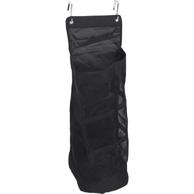 Over Deur Hangzak Grote Capaciteit Ruimtebesparend Nylon Mesh Oxford Stof Meerdere Vakken Over black