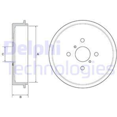 Remtrommel DELPHI BF552