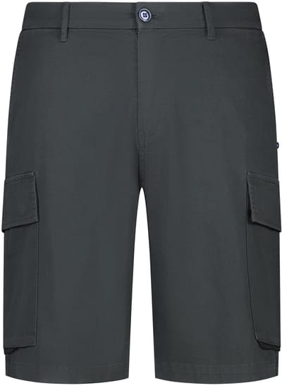 No Excess Short cargo twill dark steel