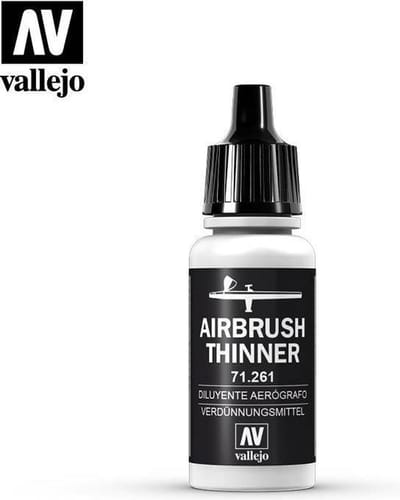 Vallejo Hobbyverf - 71261 Airbrush Thinner - Verdunner - 18 ml