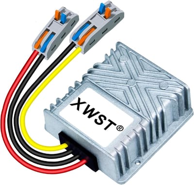 Waterdichte DC-DC Spanningsomvormer 20-90V naar 12V 10A 120W voor Auto en Vrachtwagen