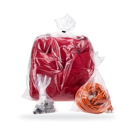 Inpakr Plastic Zakken PE Transparant - 60 x 100 cm - 100 micron - 200 stuks