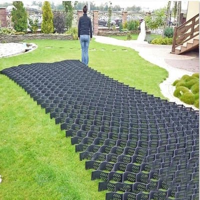 Stabilisatie Raster - Grind Stabilisator - Oprit Parkeren - Hoge Draagkracht - 5cm Hoog - Zwart