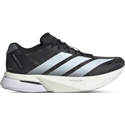 adidas Adizero Boston 13 dames hardloopschoenen kernzwart/schoeiselwit/grijs vijf JS4958 38