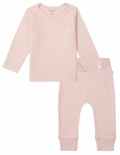 Noppies - Kledingset - 2 delig - Broek Naura Rose Smoke - Shirt Natal - Maat 44