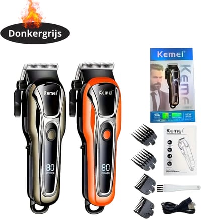 Nivard Tondeuse - Bodygroomer Mannen - Scheerapparaat - Baardtrimmer - Grijs