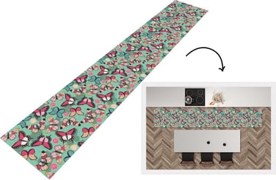 Keukenloper - Loper keuken - Vlinders - Patronen - Lente - 300x50 cm - Keukenloper vinyl