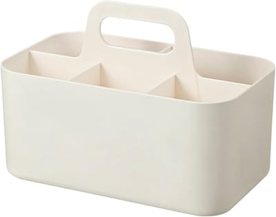 Multifunctionele Plastic Organizer voor Kinderen met Handvat, Verwijderbare Scheidingswanden, Duurzaam en Praktisch voor Speelgoed, Kantoor en Badkamer