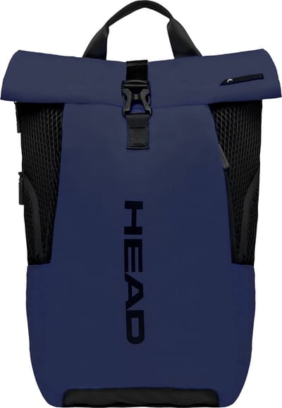 HEAD Laptop rugzak Rugzak met laptopvak Net Backpack Roll-Up 19L Navy Donkerblauw