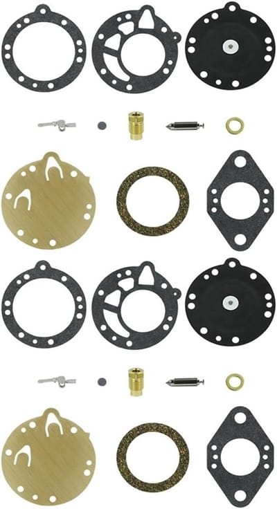 Carburateur Reparatie Kit - Membraan Pakking Set - Tuinonderhoud Gereedschap - Specifiek Model Ontwerp - 2 Sets