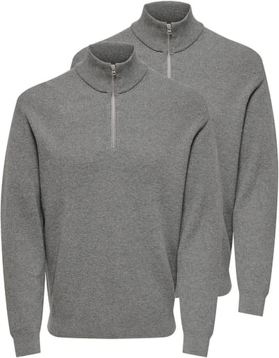Only & Sons Heren sweattroyer 2 pack Phil