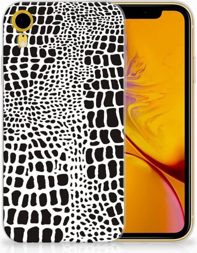 Apple iPhone Xr TPU Hoesje Slangenprint