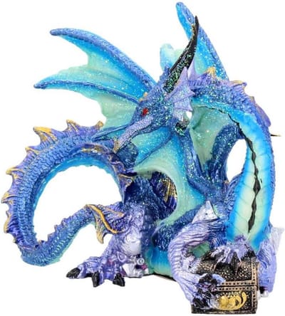 Nemesis Now - Piasa Draken Figuur - Zeer mooi en gedetailleerd - Beeld 12cm x 13cm x 8cm