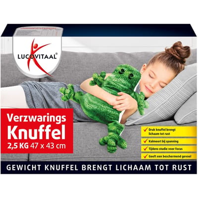 Lucovitaal Verzwaringsknuffel 1 Stuks