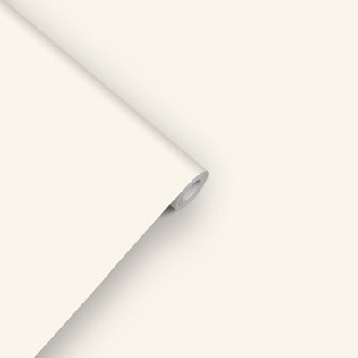 Laura Ashley Paste The Wall Lining Paper Behang - Uni - 10mx52cm - Wit
