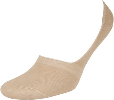 10CEL 6 paar invisible socks beige 35-38 gemaakt van TENCEL™ Lyocell