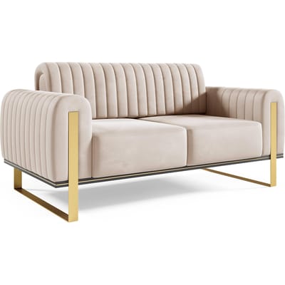 2-zitsbank Nouveau velvet | NADUVI Collection