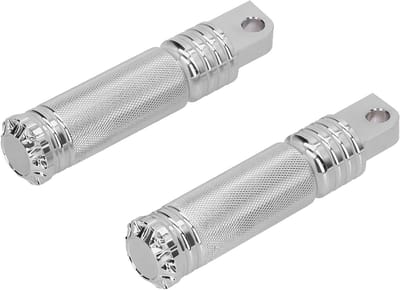 Motorfiets Voetsteunen - Pedaal Stand - Comfortabel Rijden - Aluminium Legering - 138 cm Lengte - Zwart