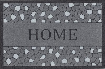 Pergamon Binnen en buiten Deurmat Rubber Flock Home