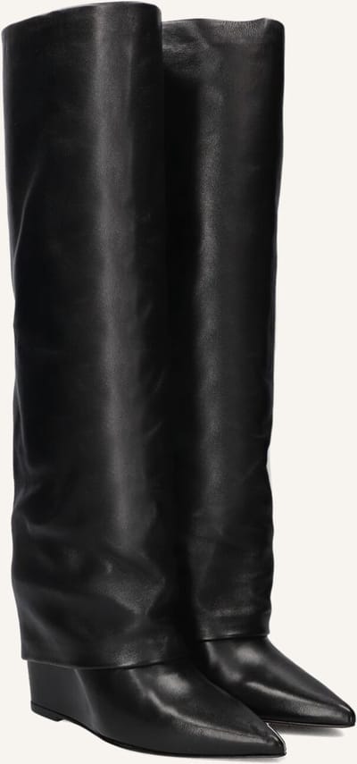 LINA LOCCHI Se001 Laarzen - Leer - Dames - Zwart - Maat 38