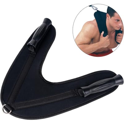 Fitness Trekkoord Schouderband Thuisgym Accessoires Buikspier Handvatband Fitness Crunch