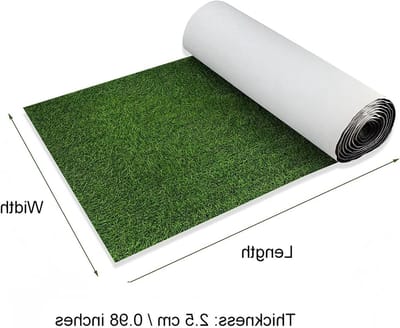Kunstgras Gazon - Nep Gras - Buiten Decoratie - Onderhoudsvrij Lichtbestendig - 50x500cm - Groen