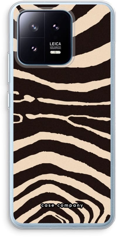 Case Company® - Hoesje geschikt voor Xiaomi 13 Pro hoesje - Arizona Zebra - Soft Cover Telefoonhoesje - Bescherming aan alle Kanten en Schermrand