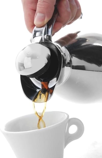 Thermoskan - Serveren Kan - Dranken Warm Houden - Dubbelwandig RVS - 1.5 Liter - Chroom