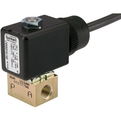 Magneetventiel G1/8'' NO Messing FKM 0-10bar/145psi 24VAC/DC ATEX 7011 20044687