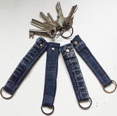 Toetie & Zo Sleutelhanger Jeans