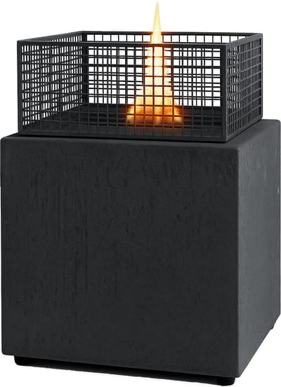 Tenderflame Agni 40 Tafelhaard - Zwart - Sfeerhaard Binnen - Tenderfuel - Bio-Ethanol Alternatief - Rookvrij, veilig, schoon en geurarm