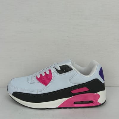Air sneakers grijs wit paars Paars / 36