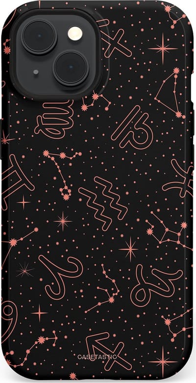 Casetastic Hoesje Geschikt voor Apple iPhone 15 Magsafe - Stijlvolle Beschermende Duo-layer Case - Astropuls