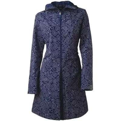 AGU Seq - Regenparka/Poncho - Dames - Blauw Dessin - Xs