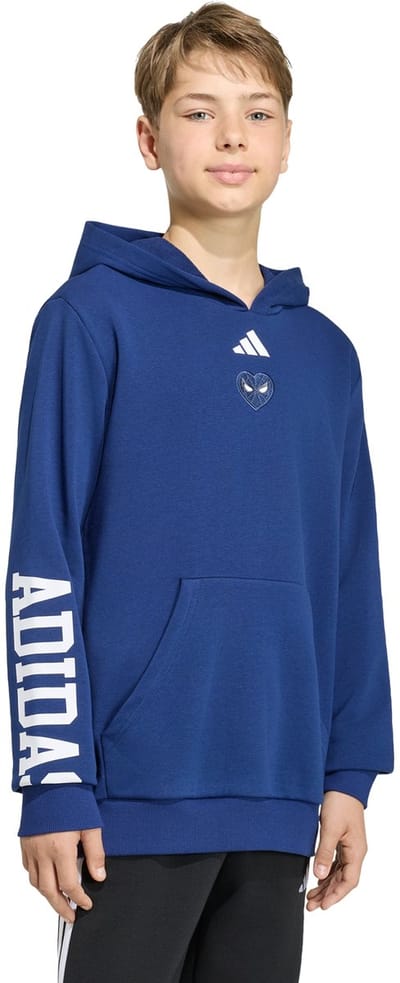 Adidas Sportswear Adidas Marvel Spider-Man Sweater Met Capuchon - Kinderen - Blauw