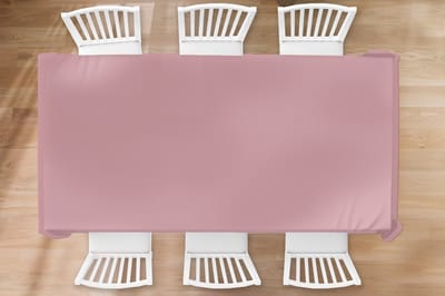 Tafelkleed - Tafellaken - 260x130 cm - Roze - Kleuren - Interieur - Effen - Kleur - Binnen en Buiten