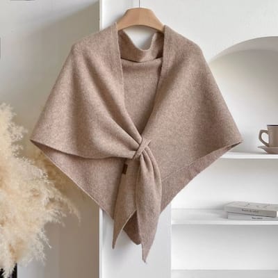 Sjaal & Shawl voor Dames – Gebreide Wrap – Cardigan Cape – Modieuze Schouder Sjaal