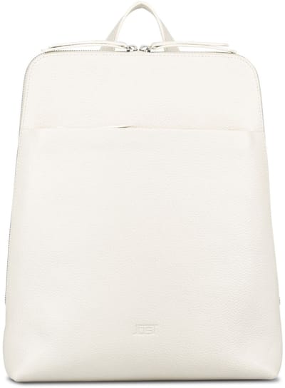 JOST Leren vrijetijdsrugzak rugzak Vika Backpack Cream White crème