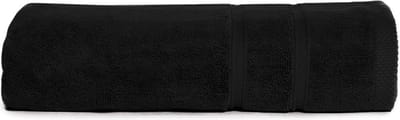 The One Towelling Badhanddoek Ultra Deluxe - 70 x 140 cm - Badlaken - 100% Gekamd katoen - Zwart