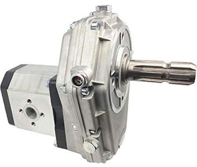 Aftakastransmissie - Hydraulische pomp - Krachtoverbrenging - Verstelbaar slikvolume - 1 3/8 inch - Aluminium