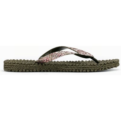 Ilse Jacobsen 10 Cheerful12h Flip Flops Army Size: 36 | Slippers & Flip Flops Outlet | Dames | Groen