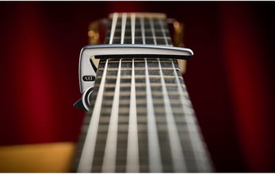 G7th Performance 3 Capo voor Klassieke Gitaar en Flamenco Gitaar Zilver