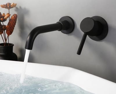 GUIDO GUSTO INFINITY INBOUW WASTAFELMENGKRAAN ZWART
