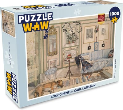 Puzzel Cosy corner - Carl Larsson - Legpuzzel - Puzzel 1000 stukjes volwassenen